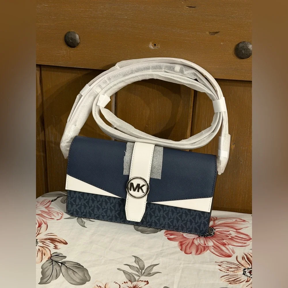 Greenwich Medium Signature Logo Convertible Shoulder Bag‎ originally $328